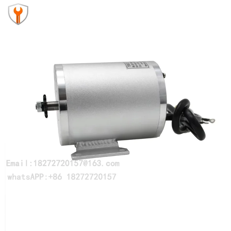BM1109 1800W 48v electric medium and small BLDC motor for Pedicab E-tricycle brushless DC motor