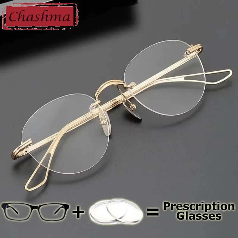 Chashma Prescription Glasses Optical Men Multifocal Recipe Eyewear Anti Blue Light Lenses Eyeglasses Frames Myopia Spectacles