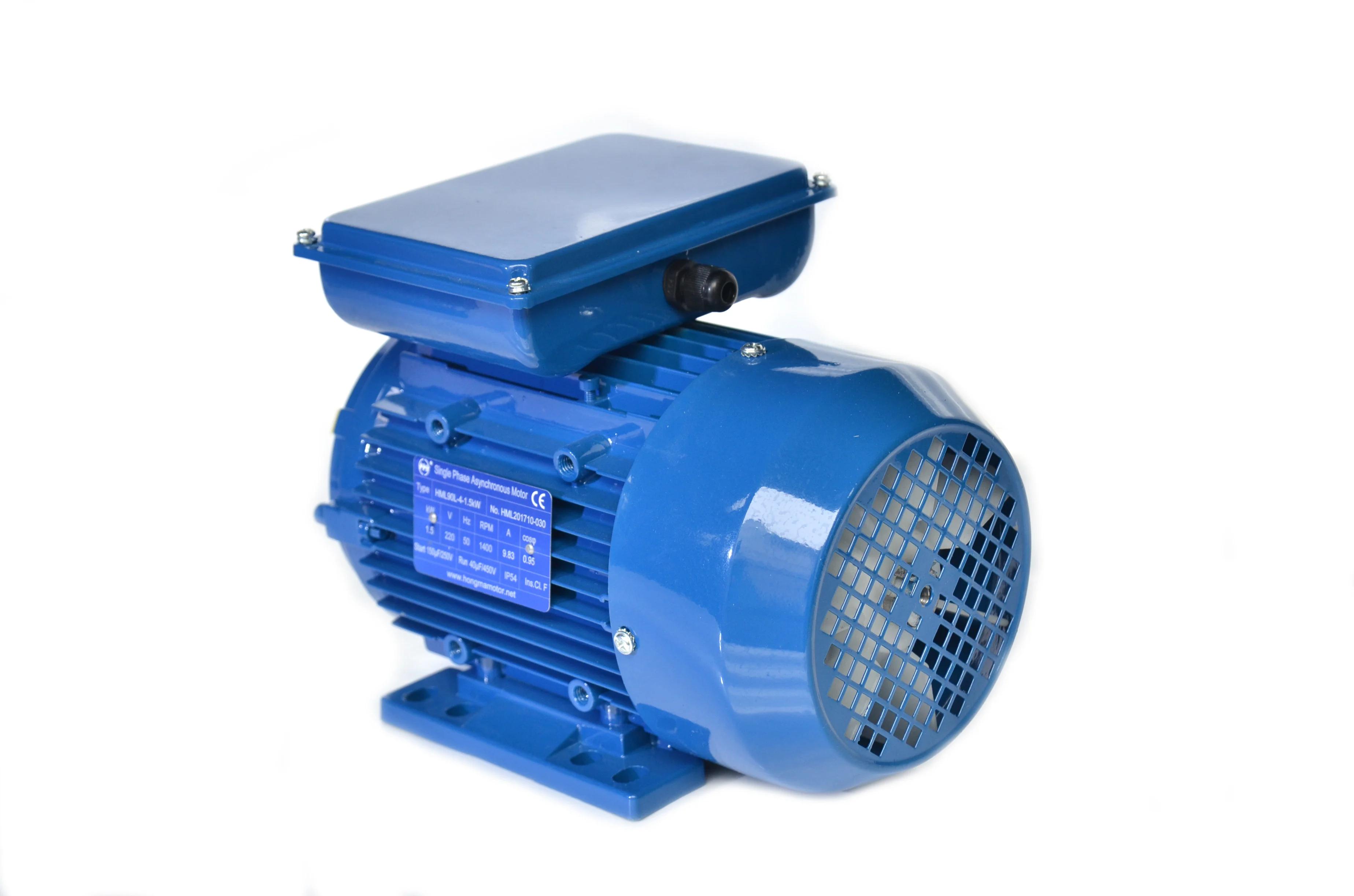 Hot Selling mini electric motor 220v 5hp 2 pole single phase ac pump motor 50/60Hz 220/230V