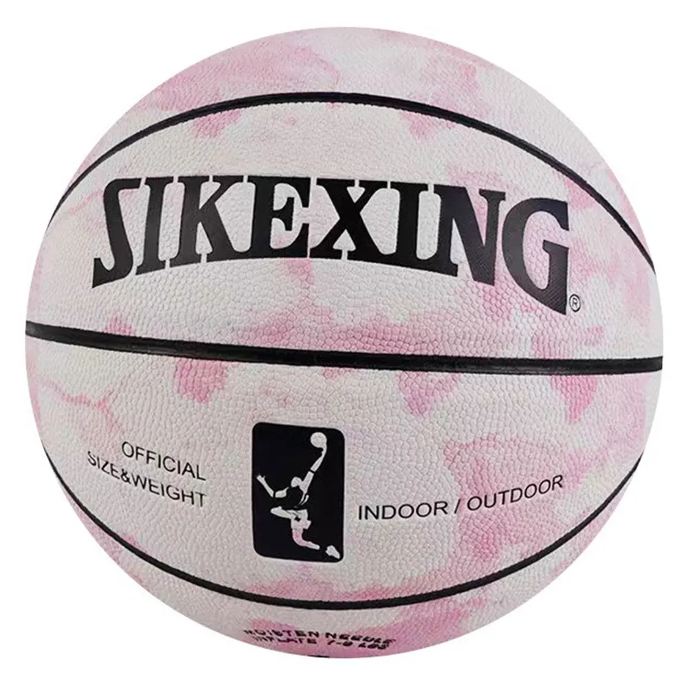 PU basketball for outdoor use durable suitable for primary and secondary schoo