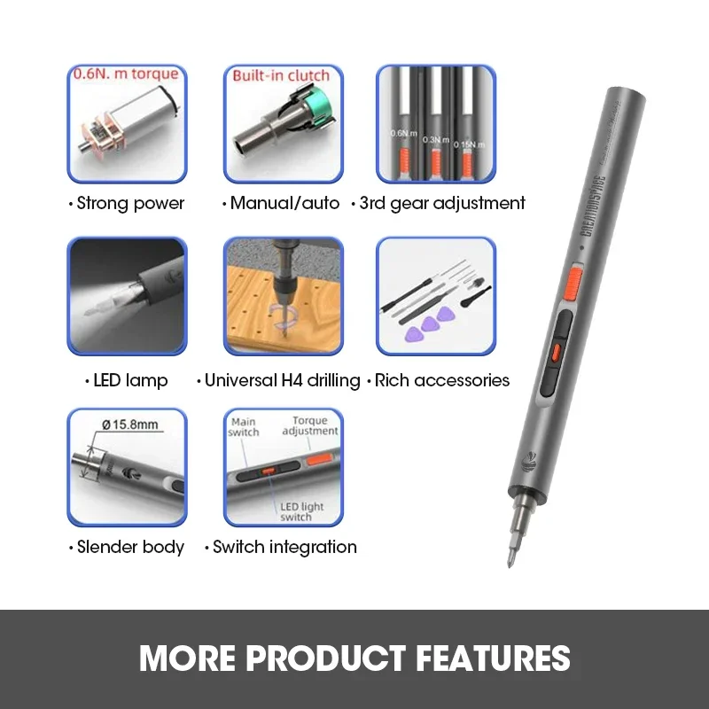 Thumbnail 3 - #37 Latest Precision Electric Screwdriver Sets Offers