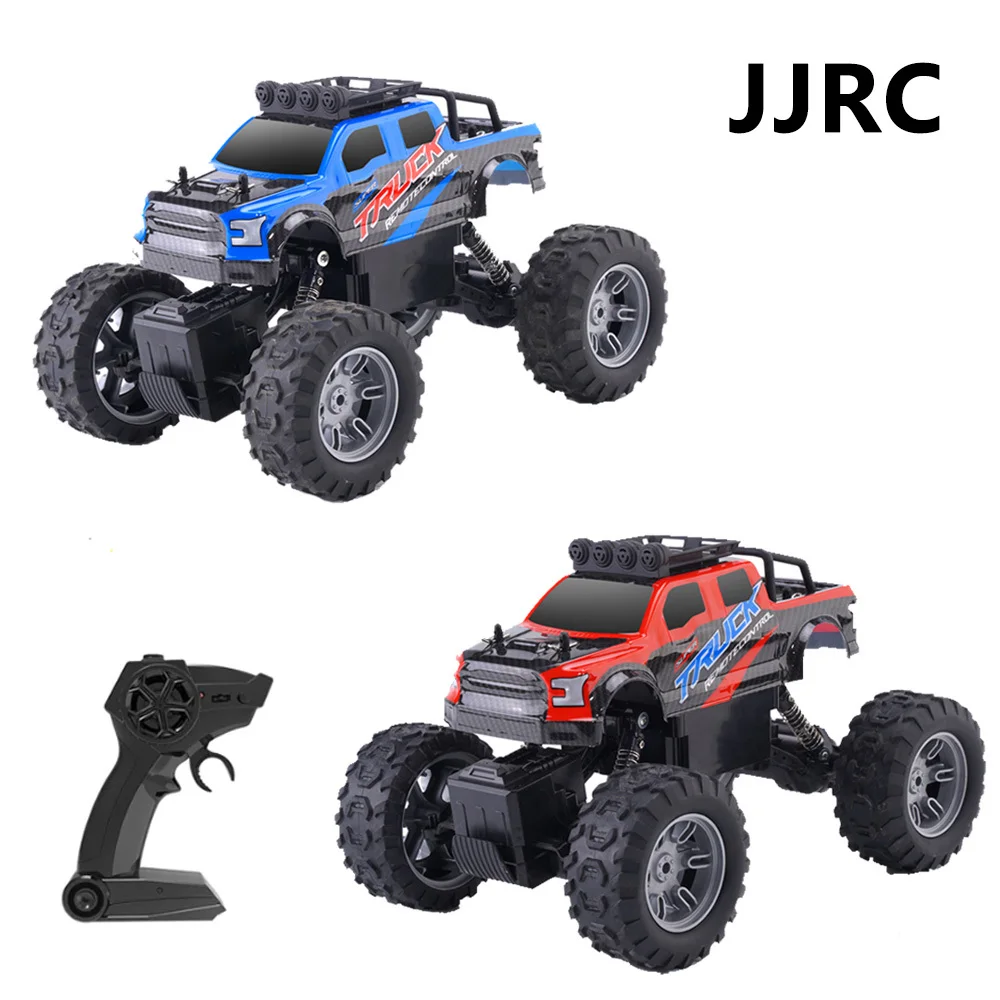 JJRC Q178 RC Off Road Monster Truck 2.4GHz 4WD RC 1:16 Climbing Car Intelligent All Terrain Climbing LED Headlight Toys Gifts