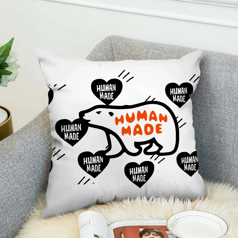 H-human Made Pillowcase Cushion Cover 40*40 Cushions Home Decor Decorative Pillow Covers for Sofa Car Decoration Pilow Cases