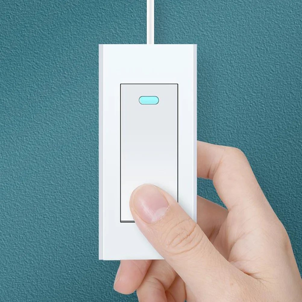 

Single Pole Switch Bedside Wall Plate Light Toggle Home Accessory Safe Lamp Control Easy Install Durable Household