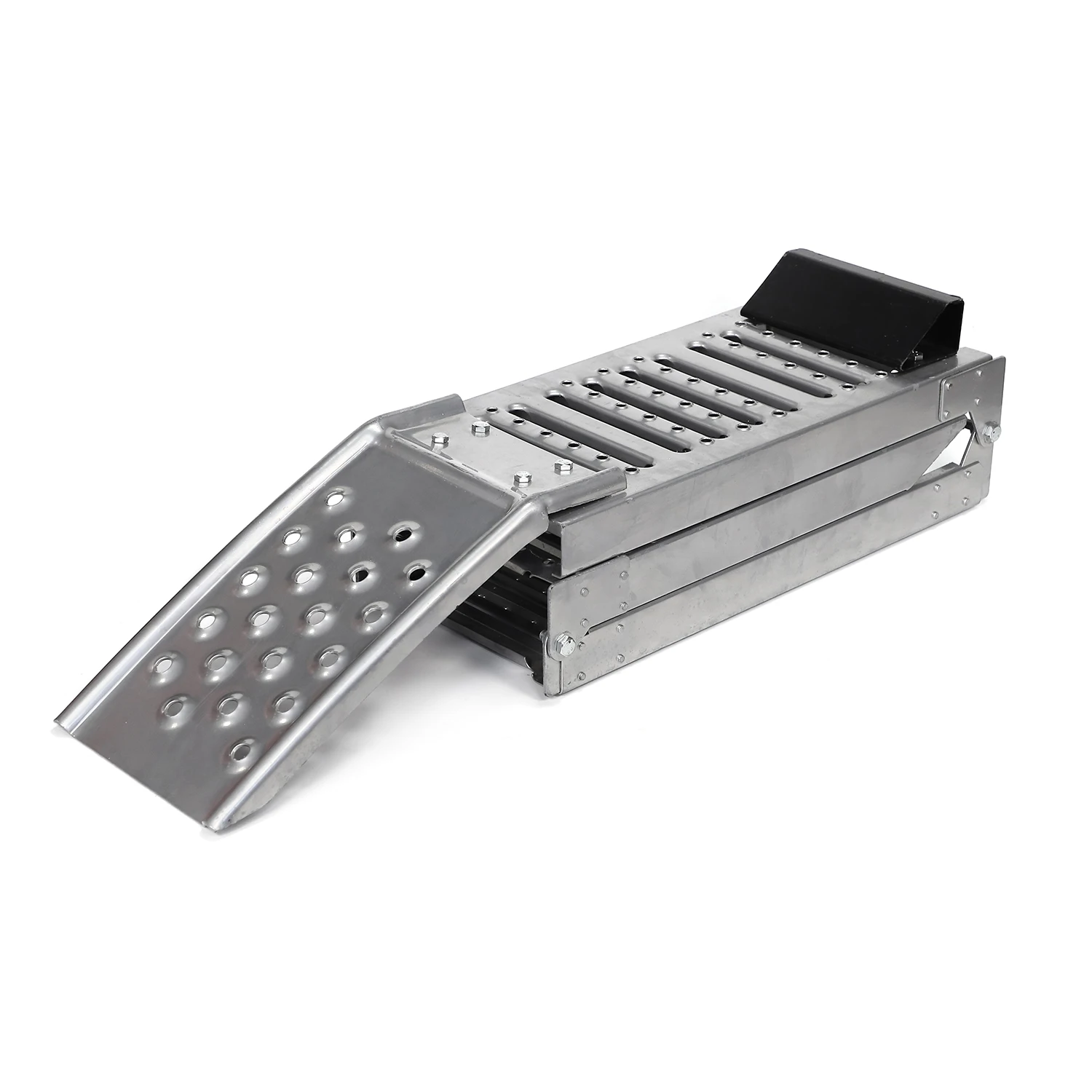 중형 차량 적재 램프, 다기능 긴 강철 접이식 오토바이 4륜 ATV 픽업 트럭 적재 램프