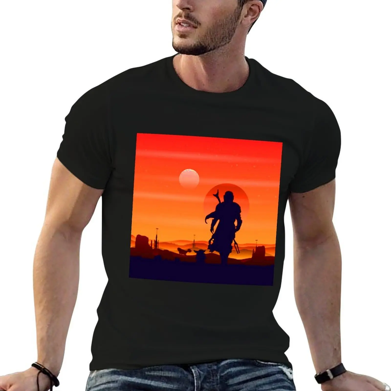 

Ranger Orange Work T-Shirt t shirts with prints cotton t shirt pack graphic t shirts for man T-shirt