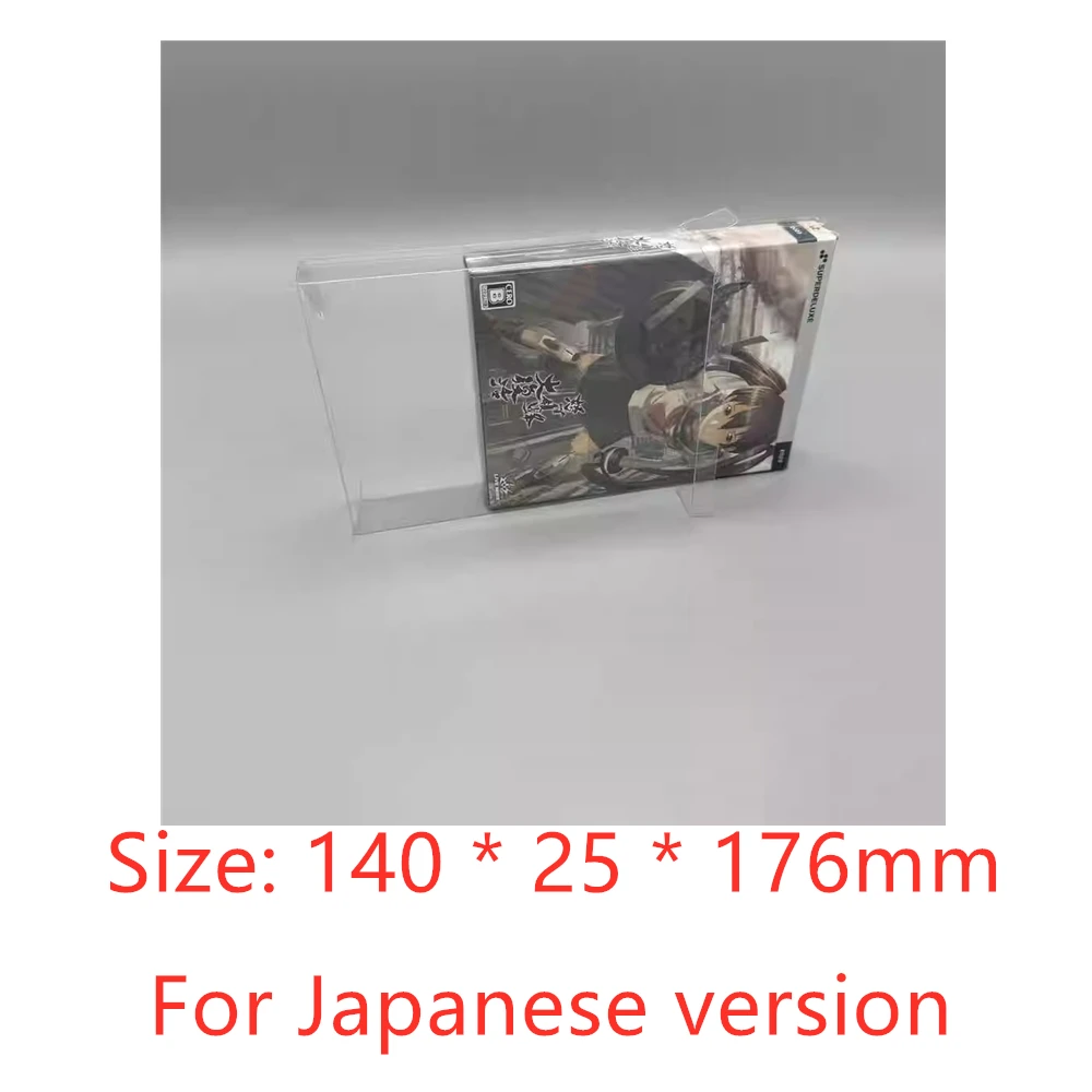 

Прозрачная защитная коробка для восстановленных DoDonPachi/Nintendo Switch/NS, сборные коробки, размер хранения, игровой корпус, прозрачный дисплей