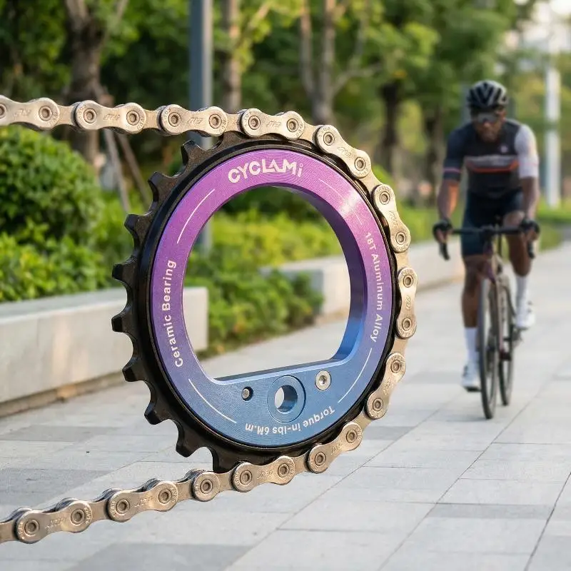 

Комплект высокоточных полых эксцентриковых роликов переключателя передач 18T для велосипедов, прочный, для модернизации трансмиссии горных и шоссейных велосипедов