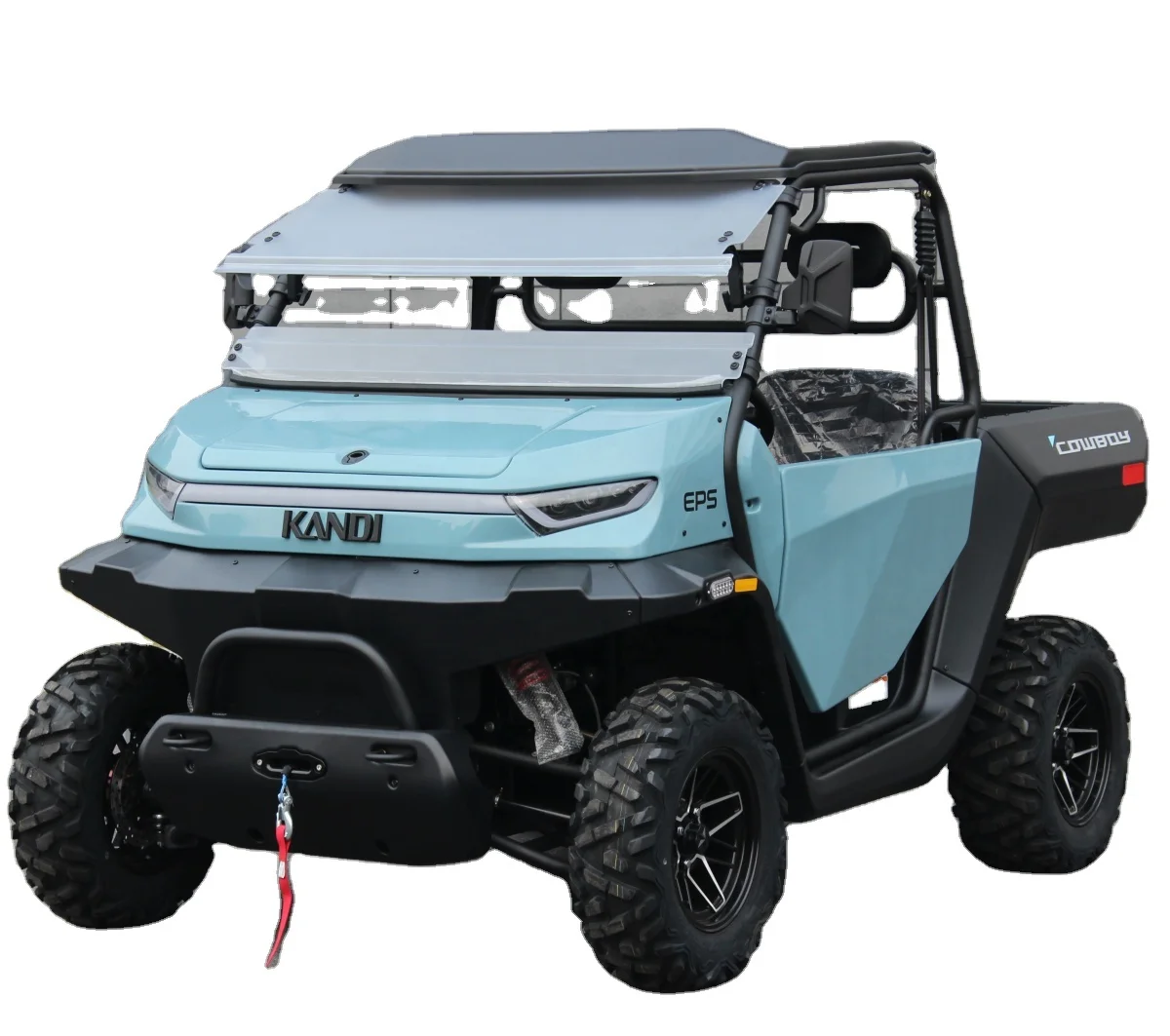 Kandi UTV Electric 10,000 Watt 15.36 kWh Lithium Battery  Powered Adult 4*4  AWD UTV EPS Electric UTV