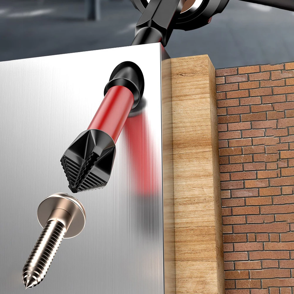 10pcs Screwdriver Bits Magnetic Batch Head Anti-Slip Long Driver Drill Bits Non-slip Cross Screw Driver Hand Tools