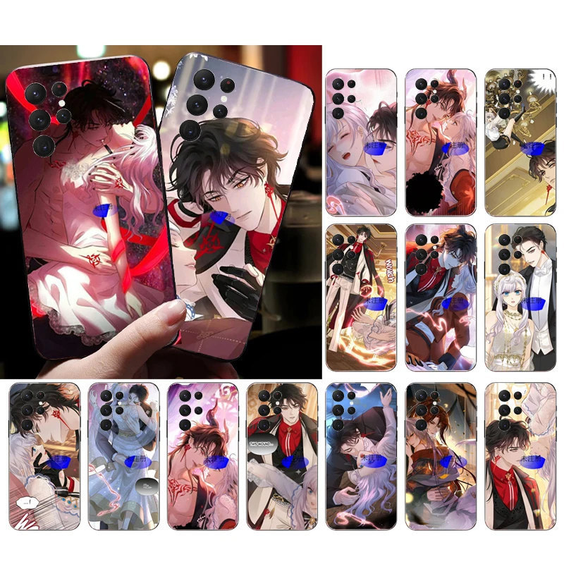 Phone Case For Samsung Galaxy S26 S25 S24 S23 S22 Ultra S23 S22 S25 Plus S24FE S23FE S26Edge Desire's Fragrance Manhwa