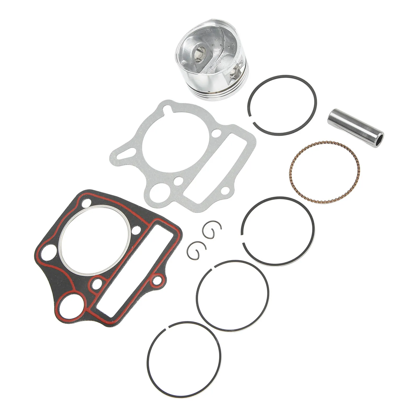 Piston Rings Gasket Set For All Major Chinese 110cc And 125cc Engine ATV, Dirt Bike, Pit Bike, Go Kart, Pocket Bike