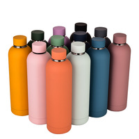 insulated 750ml stainless steel thermal flask thermos vacuum water bottle