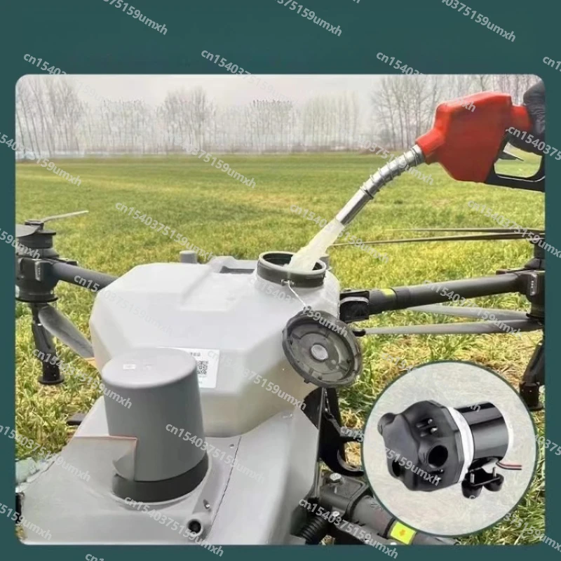 12V 24V 48V Automatic Start Stop Electric Diaphragm Pump High Flow Corrosion-Resistant Self-Primining Water Pump for Industrial