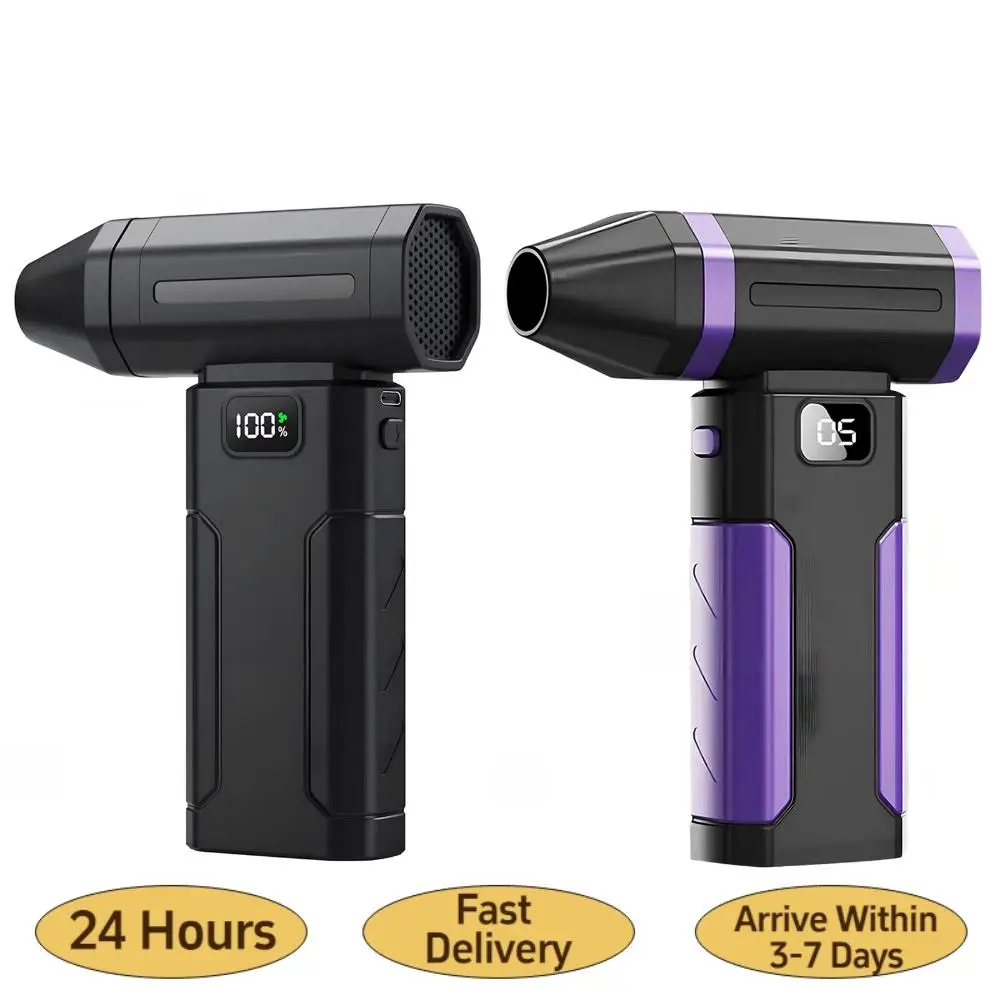 

Violent Fan 6000mAh Portable Dust Blower Electric Dryer Screen Display Rechargeable for Car Computer Home Office Dust Cleaning