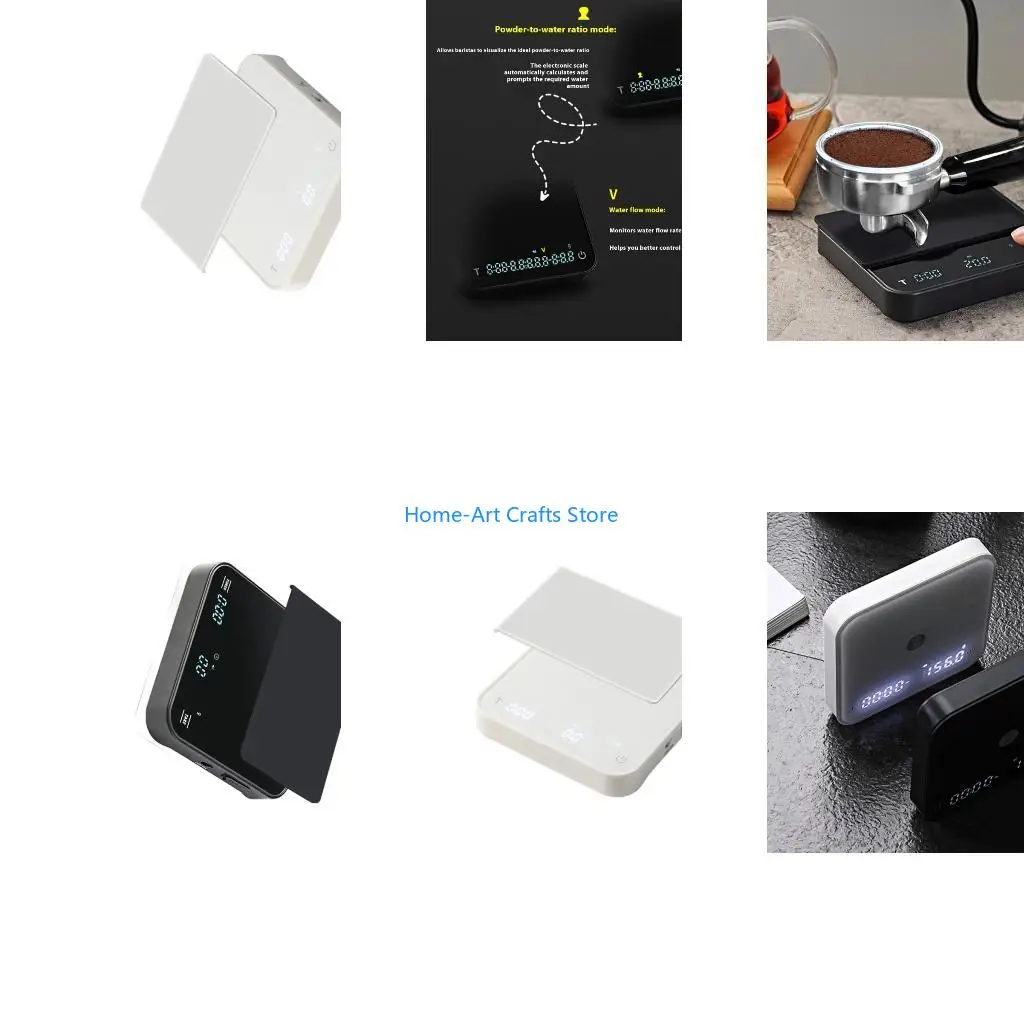Y3NA Pocket Sized Digital Scale 4 Function Mode Shock Resistant Glass 10CM Compact