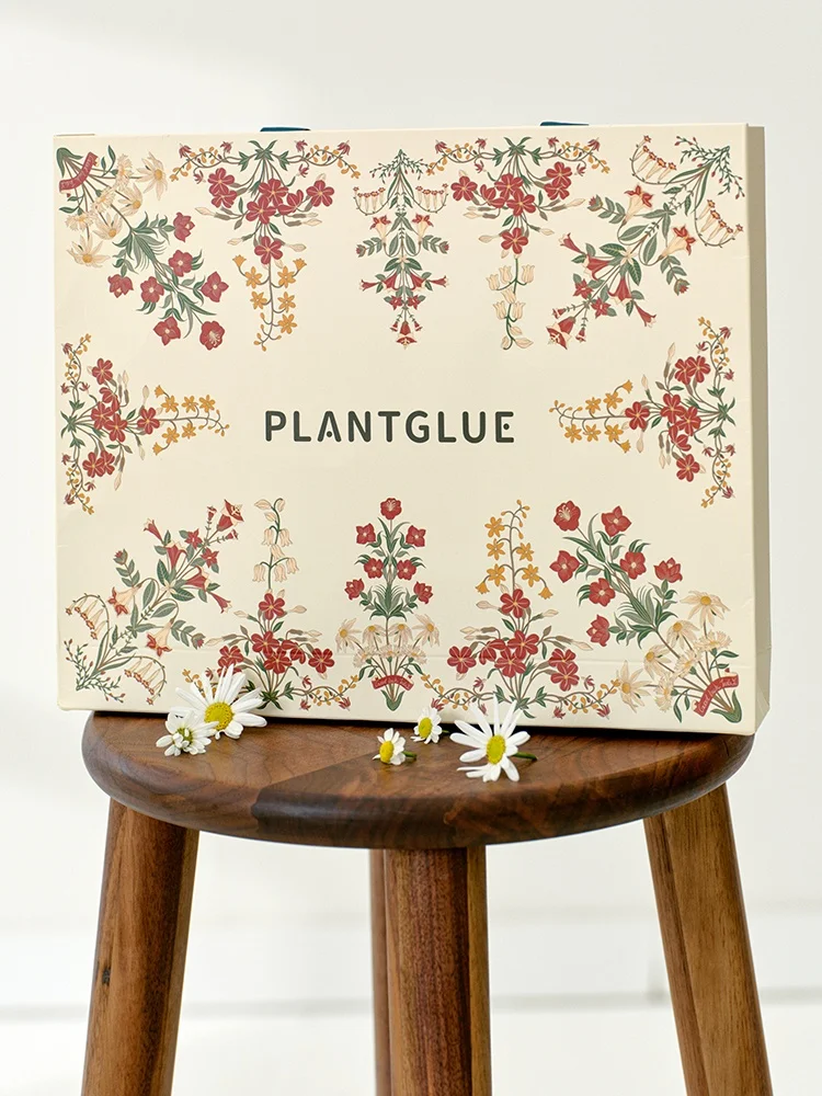 植物シルクスカーフギフトボックスハンドバッグ本物のシルクアクセサリーファッショナブルな春コレクション中国産手持ちプレゼントアイテム