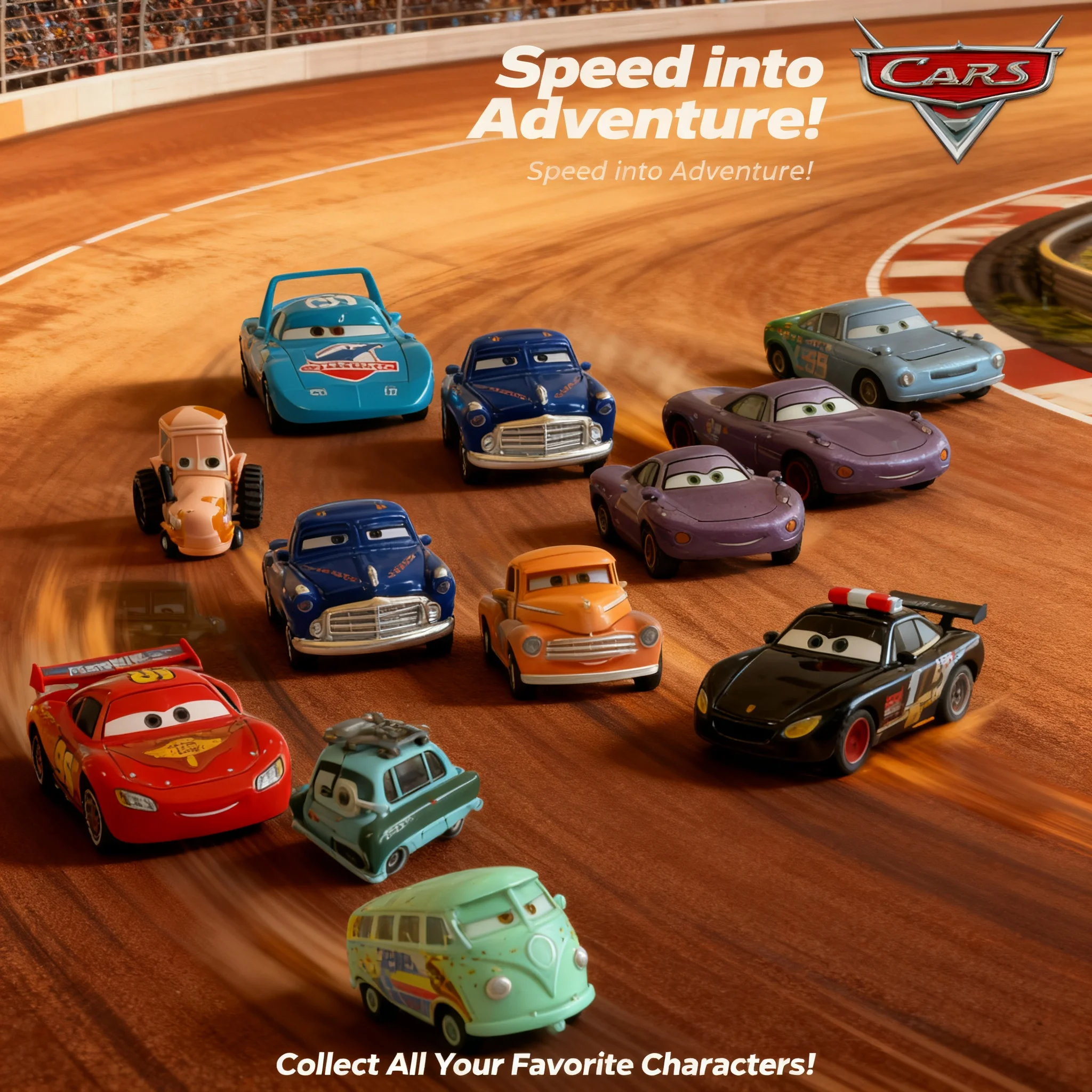 

2026 HOT Pixar Cars 3 Lightning McQueen Fillmore 1:55 Scale 4-9CM Metal Model Racing Car Toy for Kids Children Birthday