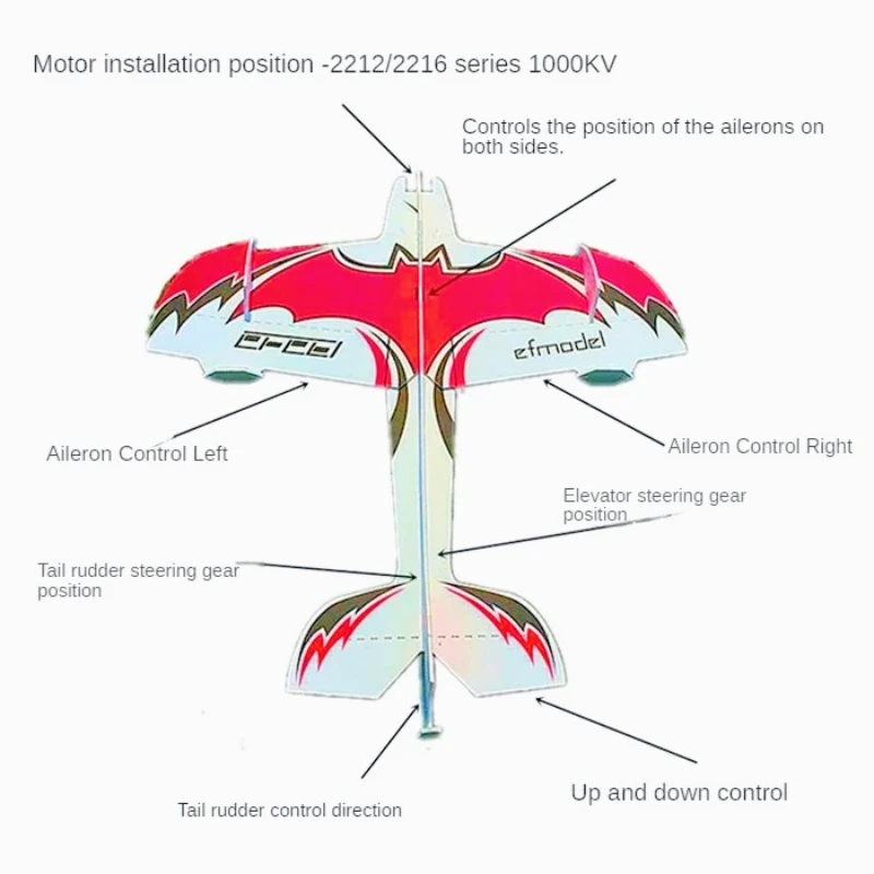 Bricolage avion télécommandé 3d mercure voltige à voilure fixe planche magique avion Rc avion prendre votre Rc volant au prochain niveau Kit