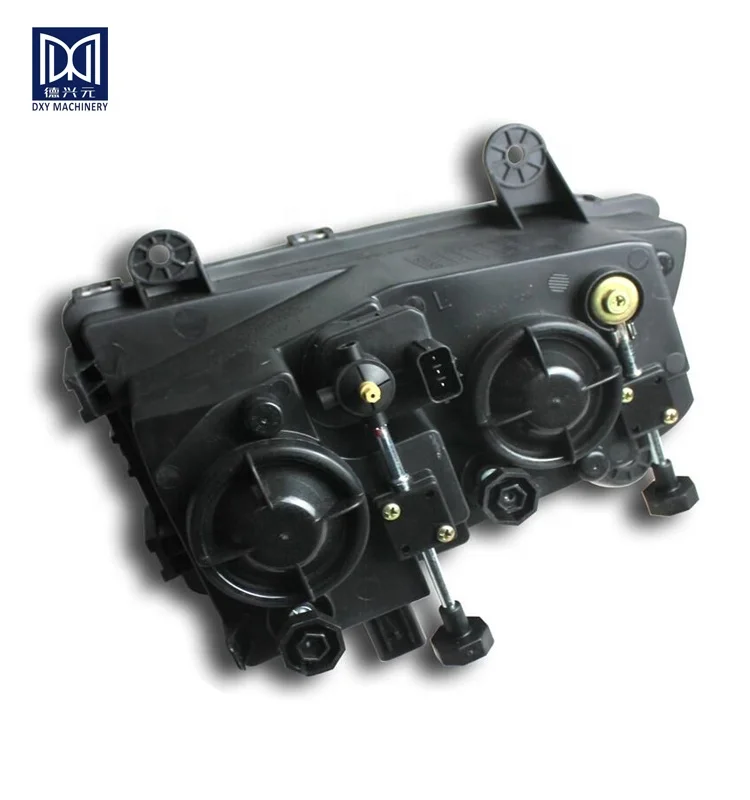 Left Front Plastic Headlight for Truck Crane Part No. 860122333 NXG41XZ30001010 Combined Lamp Used Construction Machinery Parts