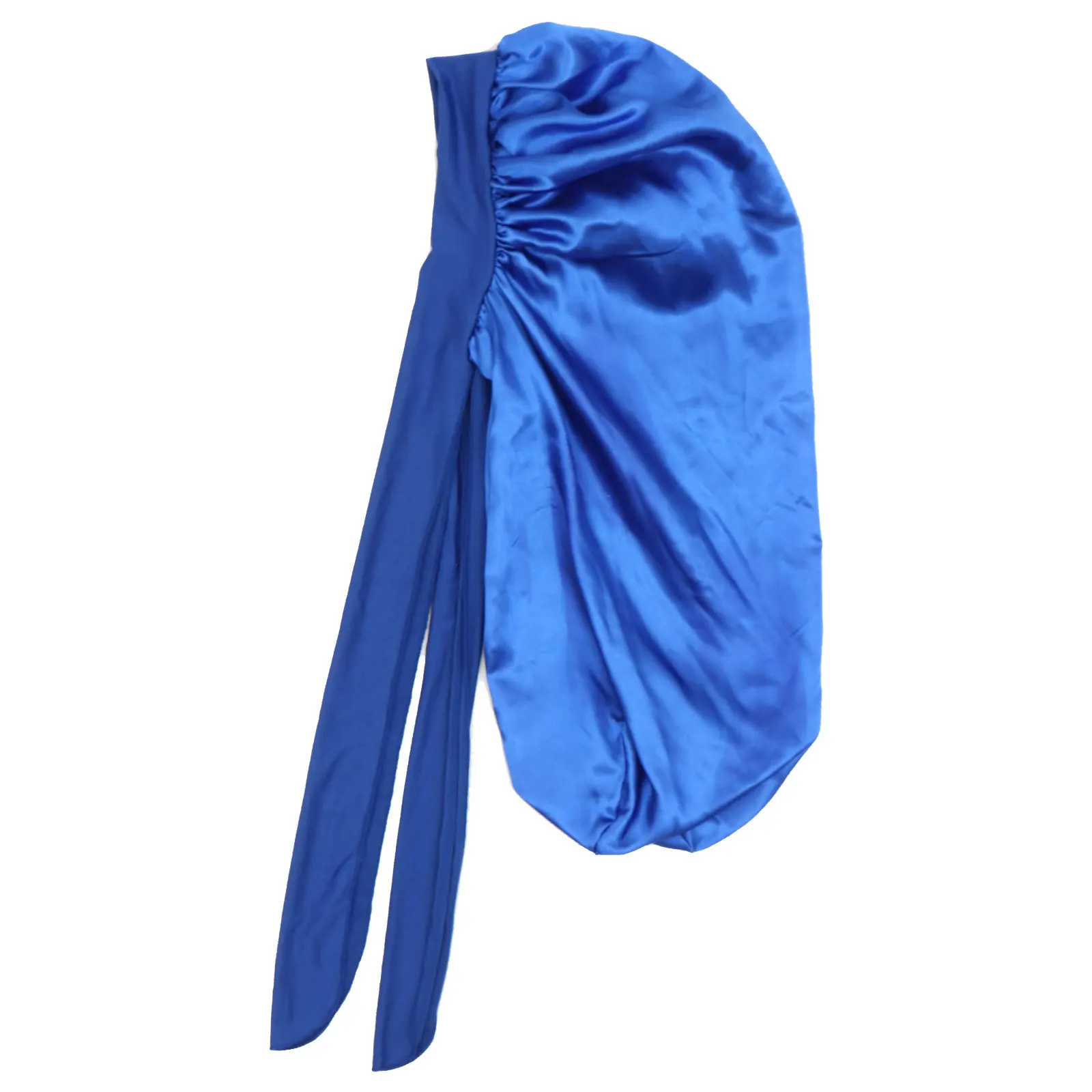 

Butterfly Knot Sleep Cap Large Capacity Satin Hair Bonnet For Women High Elasticity Wide Brimmed Protection Night Use