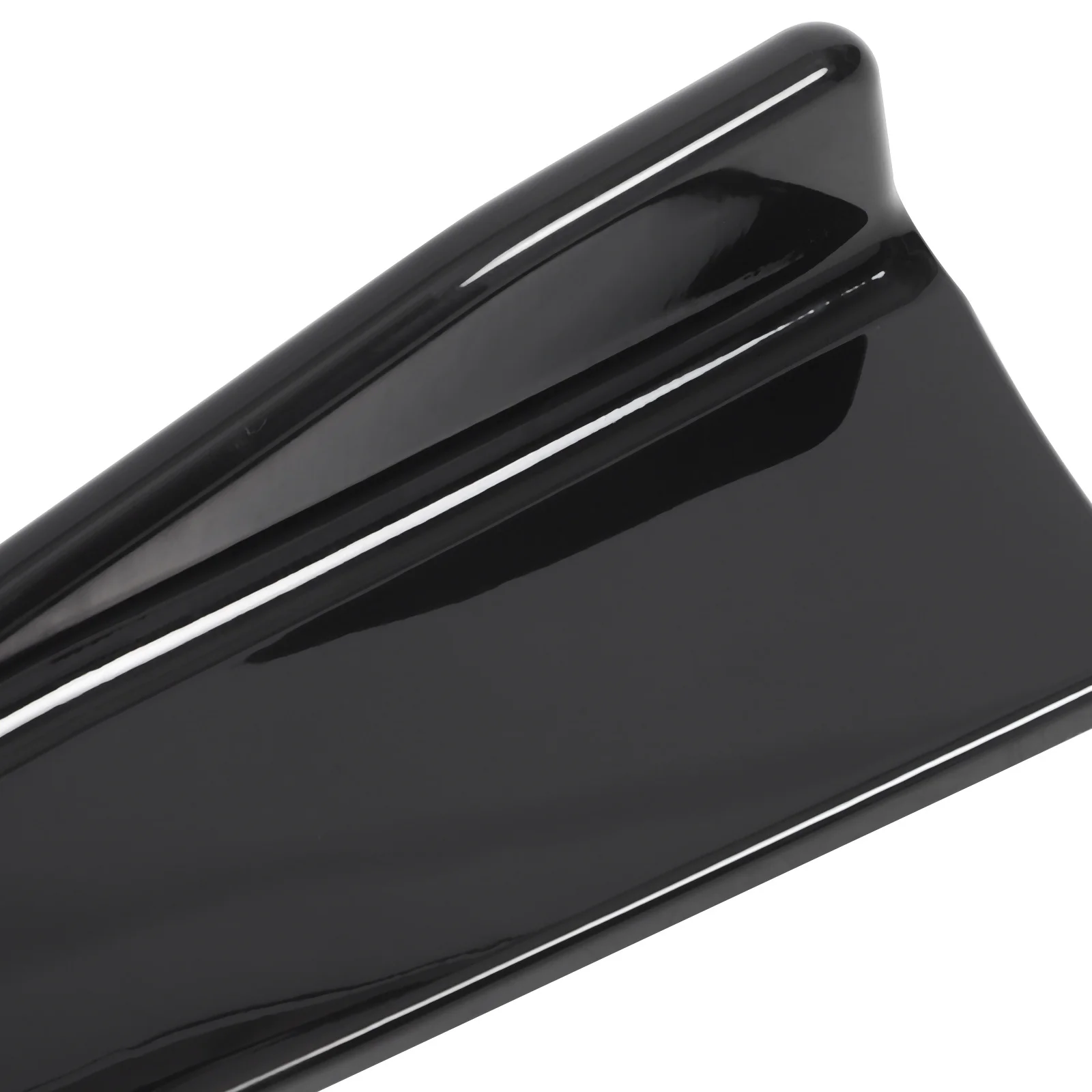 

1Pair Sturdy Rear Bumper Spoiler Car Exterior Accessories Stylish Design Easy Install Resistant Deformation Breakage