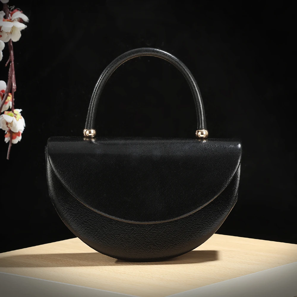 Valentine's Day Gift,Small Simple Design Square Evening Bag, Diamond Studs Clutch Bag, Suitable for Parties and Weddings view 5