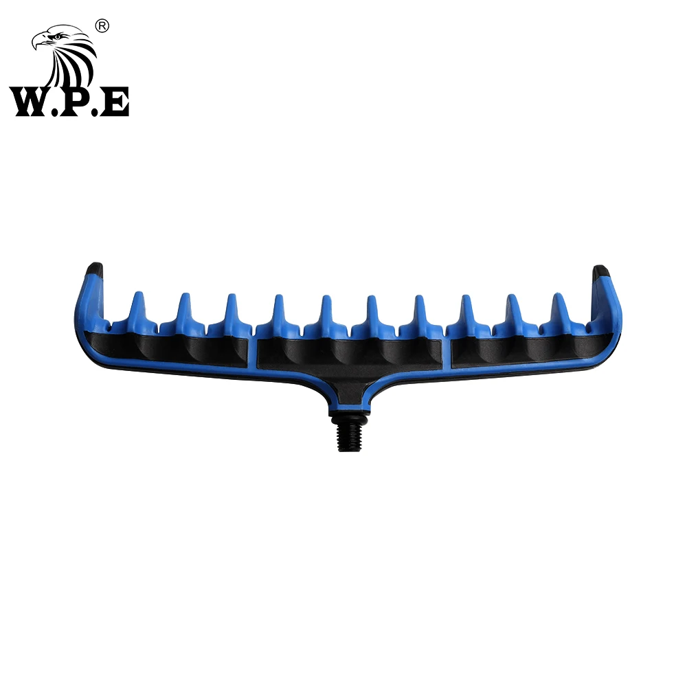 W.P.E 1pcs Feeder Rod Rest Holder Bracket Head V/C/U Shape Pole Stand Holder Feeder Fishing Tackle Rod Holder Fish Accessories