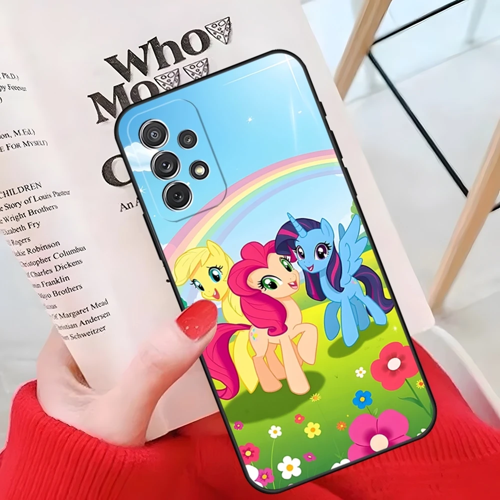 Animation My Little P-Pony Phone Case For Samsung Galaxy A33 A31 A50 A32 A73 A40 A20 A23 A34 A14 A54 Back Cover