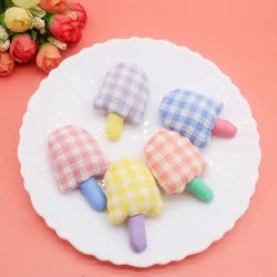 10pcs/lot Ice cream Popsicle dolls  Brooch For  Girl Clothes Badge Pins Backpacks Pendant DIY Handmade Decoration Accessories
