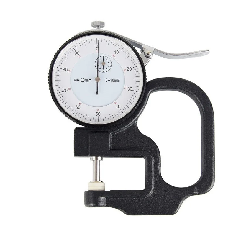 Pointer Percent Thickness Gauge Flat Head Tip Portable Paper Leather Film Thickness Gauge Gauge