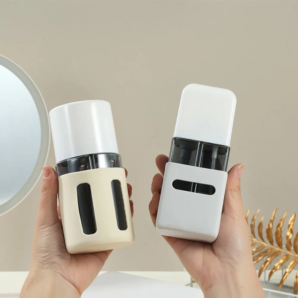 

4 In 1 Travel Dispenser Bottle Set 60ml Empty Liquid Dispenser Bottle Lightweight Save Space Combination Split Empty Bottle