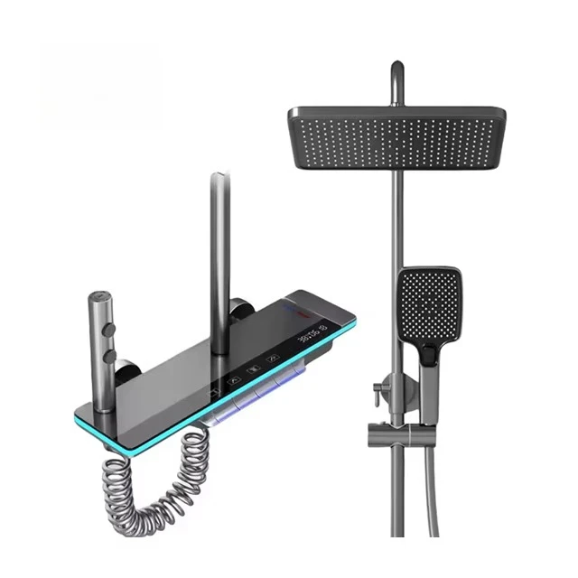 Showers Head New Innovations Pause Massage Spray Good Price Modern Versatile Stainless Steel Single-Handle Bathroom Shower