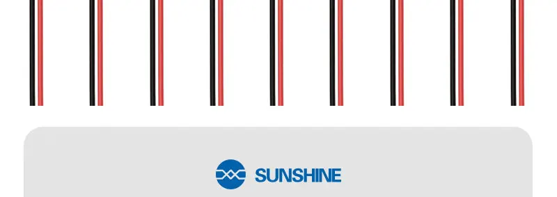 SUNSHINE SS-905K IP6G-16PM Serie Silikon-Stromkabel, flexibel, FPC, weicher Flex, batterielos, schnelles Einschalten, Reparaturwerkzeuge – Detail 7