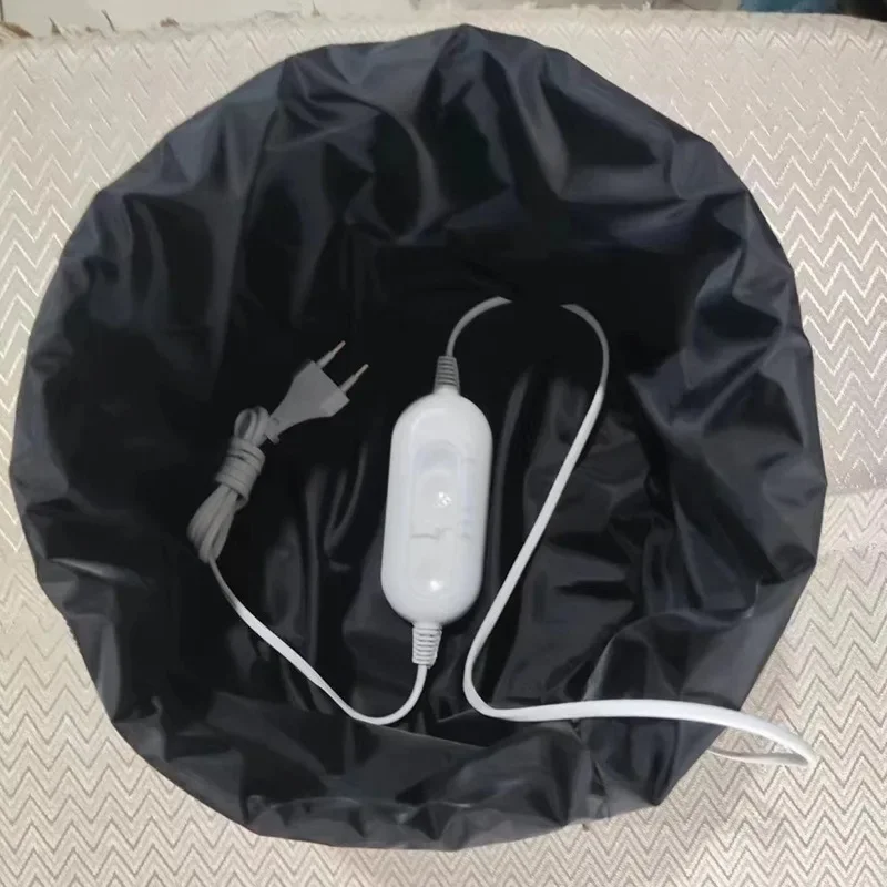 Thermal Steamer Hat 3 Mode Temperature Control Hair Styling Afro Steam Hat EU Plug Hair Deep Conditioning Heat Hat