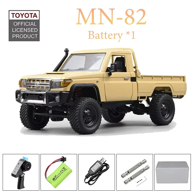 GAMGMAO New MN82S MN82 Supertourer Full Scale Pickup 4WD Climbing Car  RC CAR Remote Control Play Toys