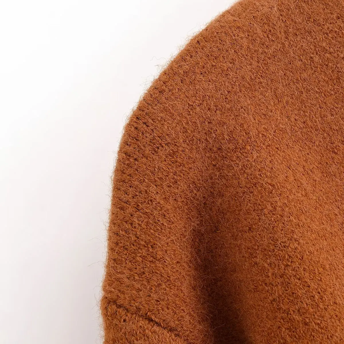 KONDALA-cárdigan informal Vintage para mujer, cárdigan de manga larga con botones marrones, moda Primavera otoño 2025, cárdigan sencillo y elegante para mujer