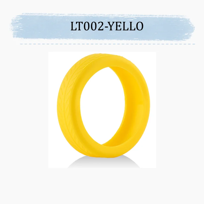 For LT002  Solution to Luggage Noise Issues! Rubber Wheel Cover Protective Pads Luggage Wheel Cover Accessories