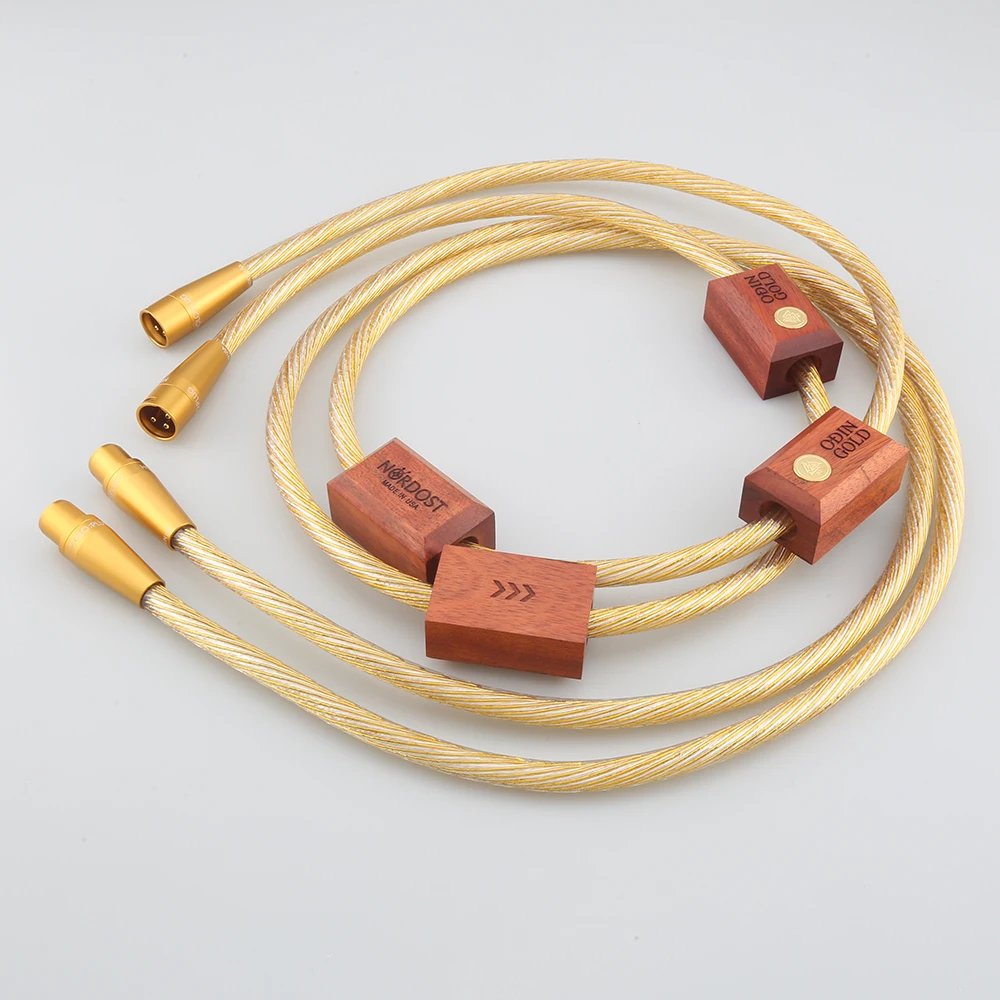 Nordost Odin Gold RCA audio cable ODIN Gold XLR Reference interconnects RCA cable Audiophile for amplifier CD