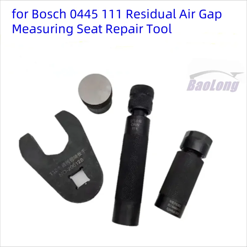 

for Bosch 0445 111 Diesel Common Rail Injector Solenoid Valve AHE Armature Lift Residual Air Gap Measuring Seat Repair Tool