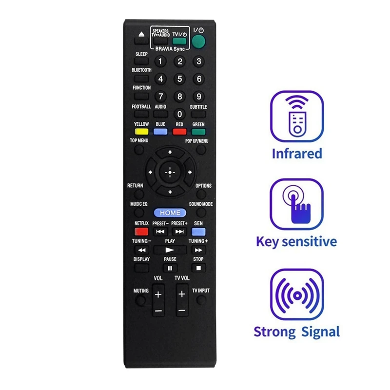 RM-ADP089 Replace Remote For Sony Blu-Ray Disc DVD BDV-E2100 BDVE3100 BDVE4100 BDVE6100 HBD-E2100 HBD-E3100 HBD-E6100 Parts