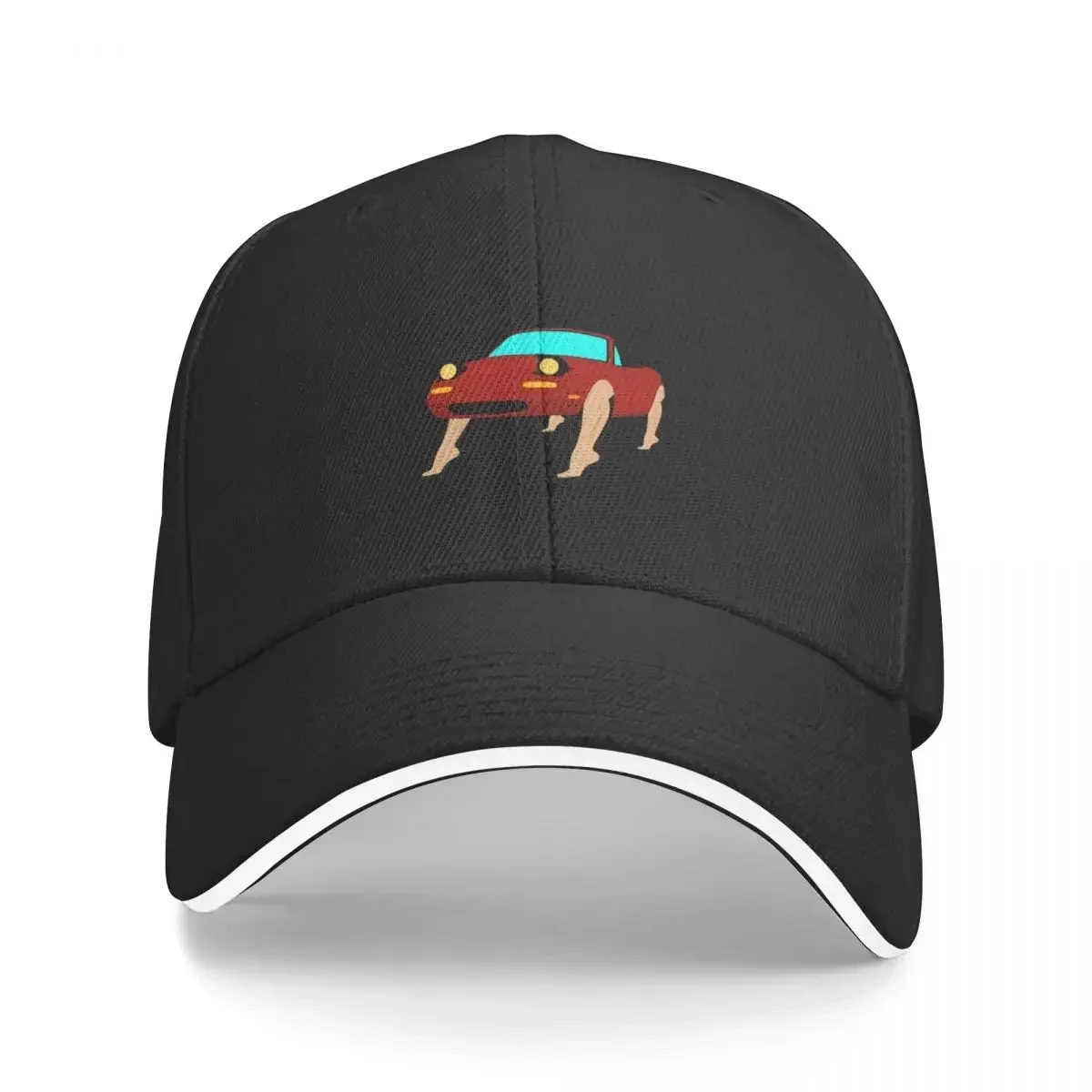 miata with legs Baseball Cap Hat Man For The Sun Luxury Man Hat For Men Women's