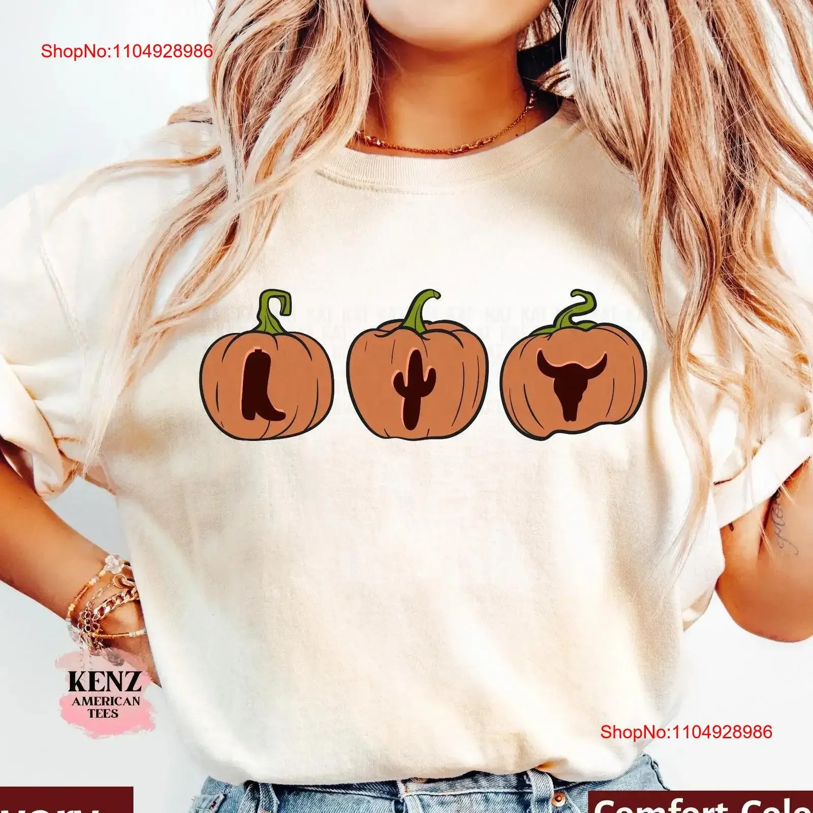 

Футболка Howdy Halloween в стиле вестерн с тыквой в стиле пастушки, осень в стиле кантри, винтажная, с стираным рисунком, удобная, дышащая, повседневная, универсальная