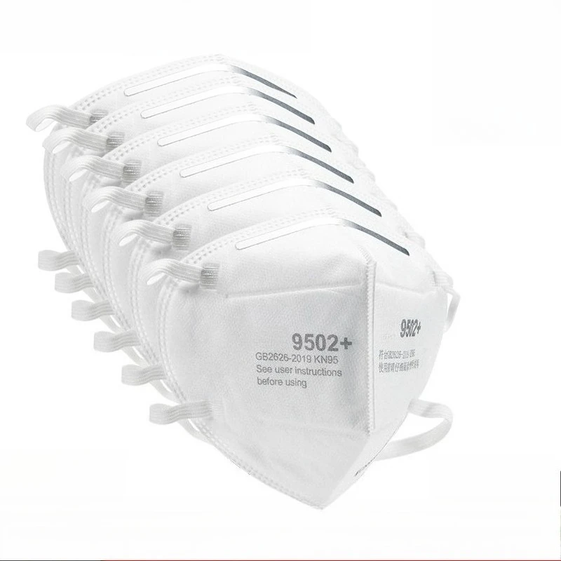 KN95 Headband Dust Mask Breath Valve 9501 9502 Industrial Anti Dust Disposable Soft Breathable Skin Friendly Safety Face Mask