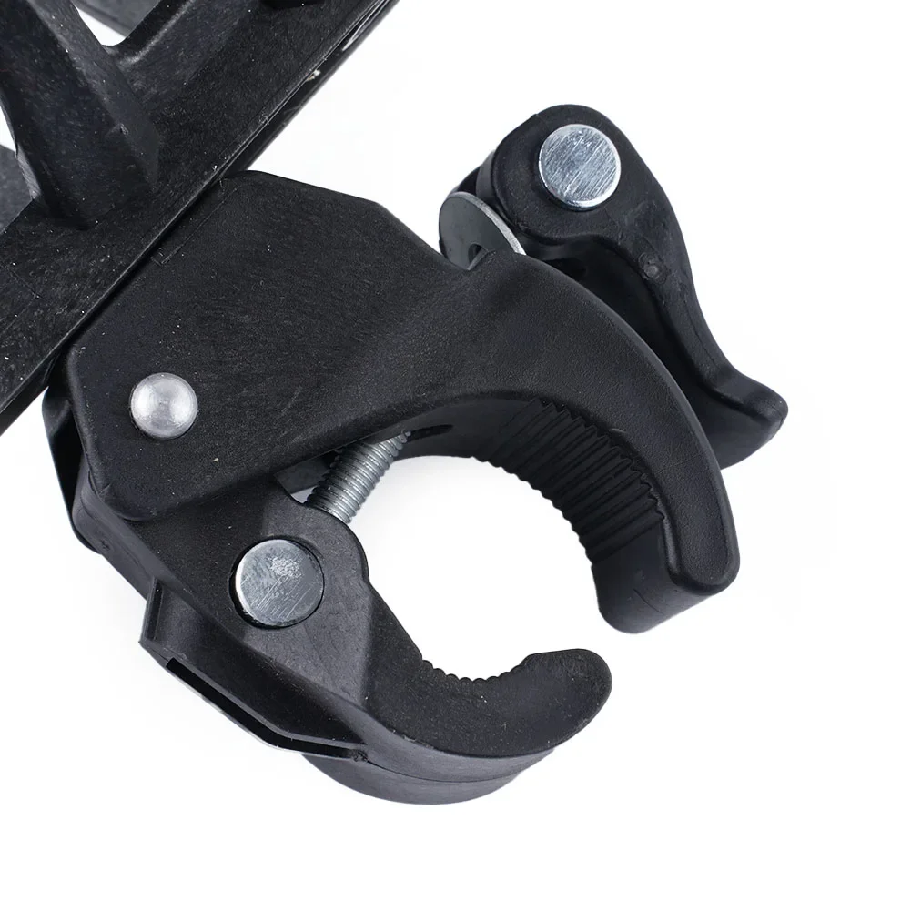 黒の自転車飲料ホルダー,スタンド,マイクスタンド用カップ,フォーク,フロントパイプ,ハンドルバー,100% 新品