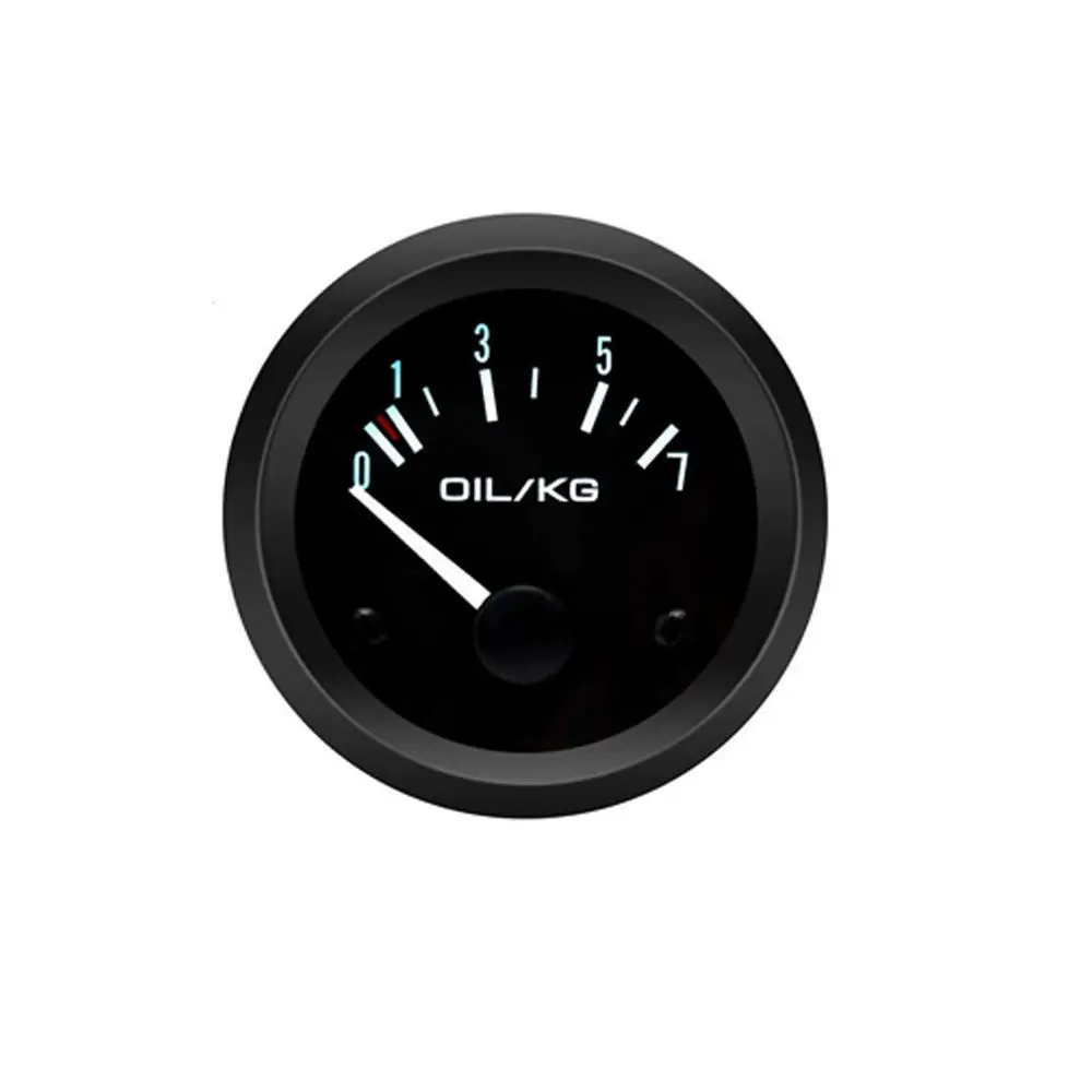 Digital 52mm Vehicle Meter Oil Temperature Voltmeter Ammeter Water Pressure Gauge Monitoring System Racing Truck Modification Pa