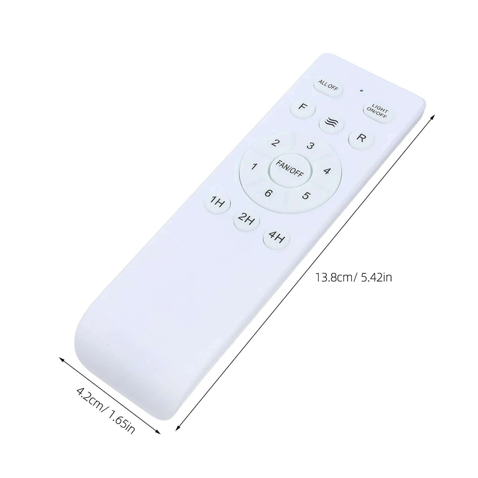 1Set Ceiling Fan Remote Control Kit Wireless Receiver Adjustable 6 Light Controller Replacement Remote for Living Room
