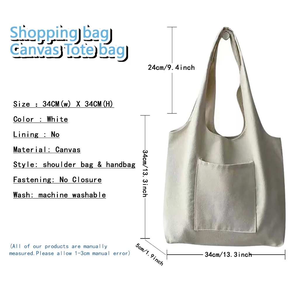 Women Fashion New Sweet Style Commuter Bag Shoulder Bag Sexy Lip Pattern Print Beige Canvas Tote Bag Shopping Ladies Handbag