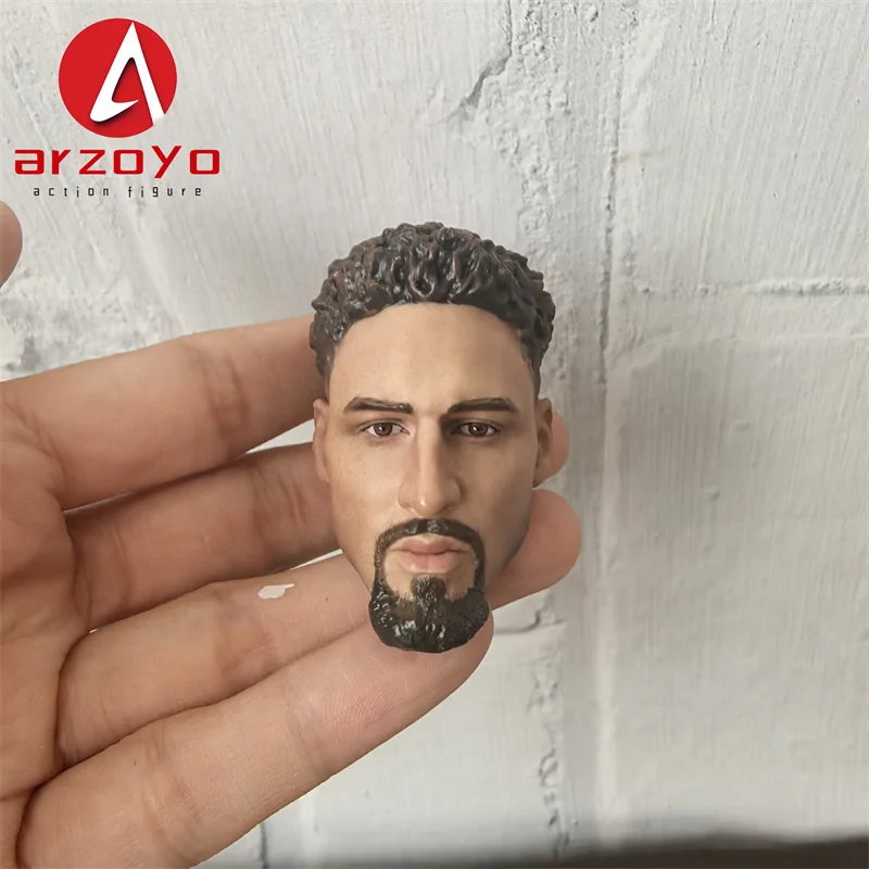 1/6 نجم كرة السلة طومسون رئيس نحت الناس السود لعبة كرة السلة المهنية رئيس نحت نموذج لشخصيات العمل 12 بوصة #5