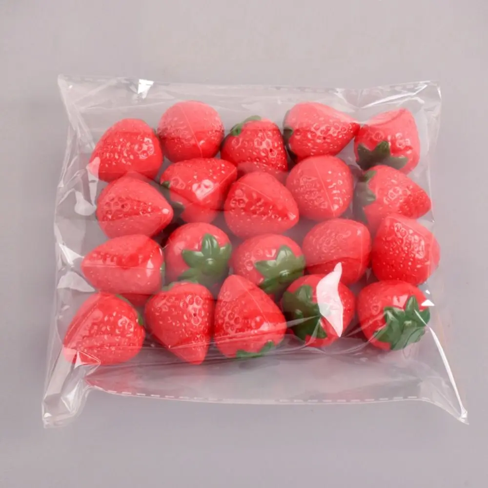 20 stücke Lebensechte Mini Simulation Lebensmittel Modell Birne Erdbeere Künstliche Früchte Modell Banane Nette Simulation Küche Spielzeug
